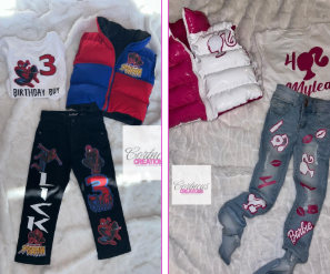 Three Piece Set With Vest