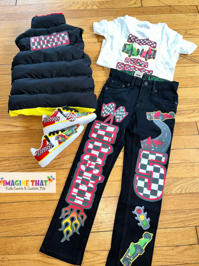 Three Piece Set With Vest & Af1